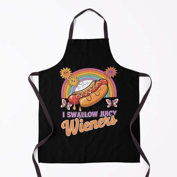 Item preview, I Swallow Juicy Wiener Inappropriate Adult Humor Women designed and sold by joyouartArt.