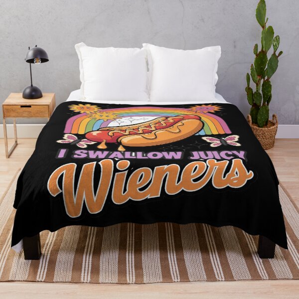 Item preview, I Swallow Juicy Wiener Inappropriate Adult Humor Women designed and sold by joyouartArt.