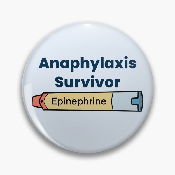 Item preview, Anaphylaxis Survivor Epinephrine Auto Injector Awareness Design designed and sold by Still Learning Days.
