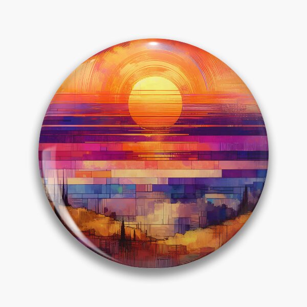 Item preview, Cathedral of the First Light | Radiant Abstract Sunrise Wall Art designed and sold by Stoneflower-Art.