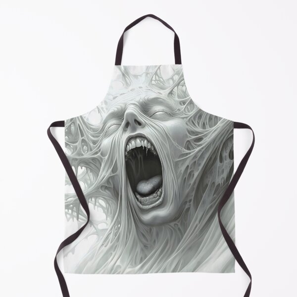 Item preview, Scary Screaming Face Dark Horror Grayscale designed and sold by Shoot-The-Moon.