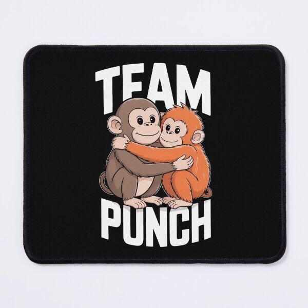 Item preview, Team Punch – Punch the Monkey, Baby Monkey Hugging Plush Orangutan, Monkey Punch, Funny Graphic  designed and sold by Style-X.