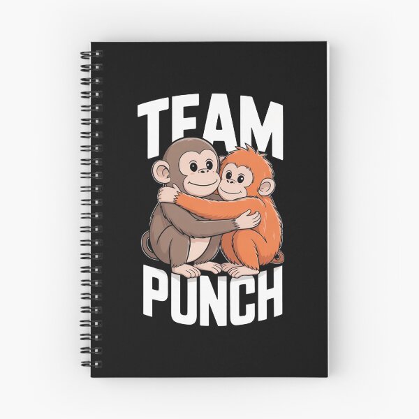 Item preview, Team Punch – Punch the Monkey, Baby Monkey Hugging Plush Orangutan, Monkey Punch, Funny Graphic  designed and sold by Style-X.