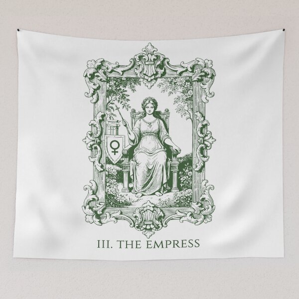 Item preview, The Empress - Tarot Card designed and sold by AestheticsTime.