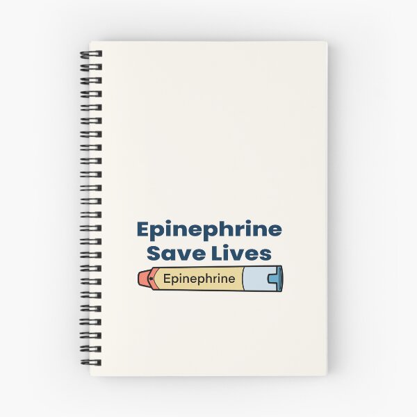 Item preview, Epinephrine Saves Lives Auto Injector Allergy Awareness Design designed and sold by Still Learning Days.