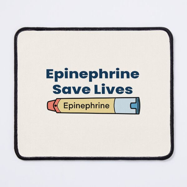 Item preview, Epinephrine Saves Lives Auto Injector Allergy Awareness Design designed and sold by Still Learning Days.