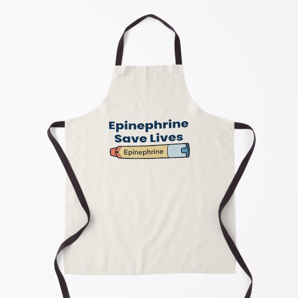 Item preview, Epinephrine Saves Lives Auto Injector Allergy Awareness Design designed and sold by Still Learning Days.