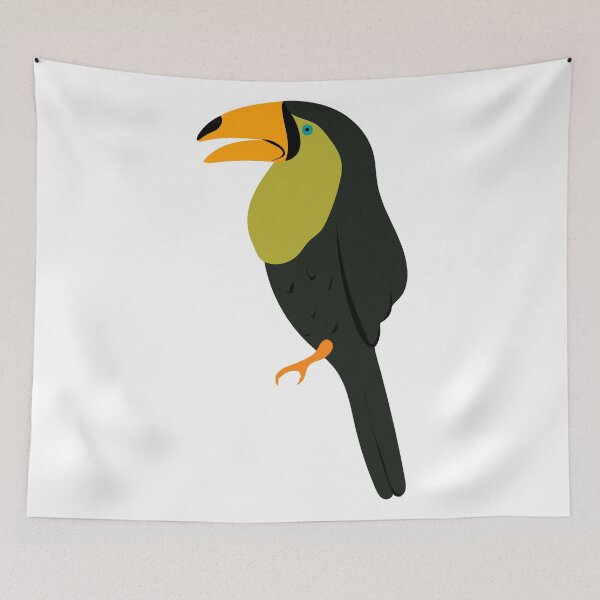 Item preview, Black Bird Yellow Beak designed and sold by daimanbaiman.