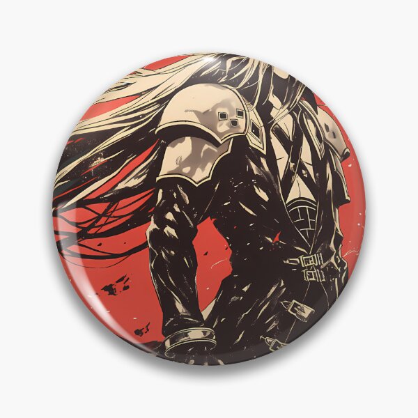 Item preview, Sephiroth Warned Vintage Poster designed and sold by BertrandCaron.