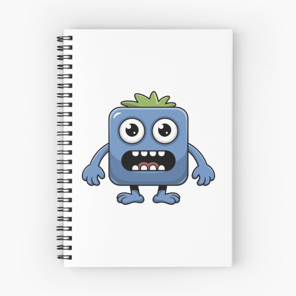 Item preview, A simple blue monster designed and sold by patty-and-john.