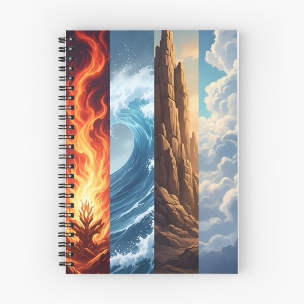 Item preview, Fire Water Earth Air Wall Art designed and sold by avwear.
