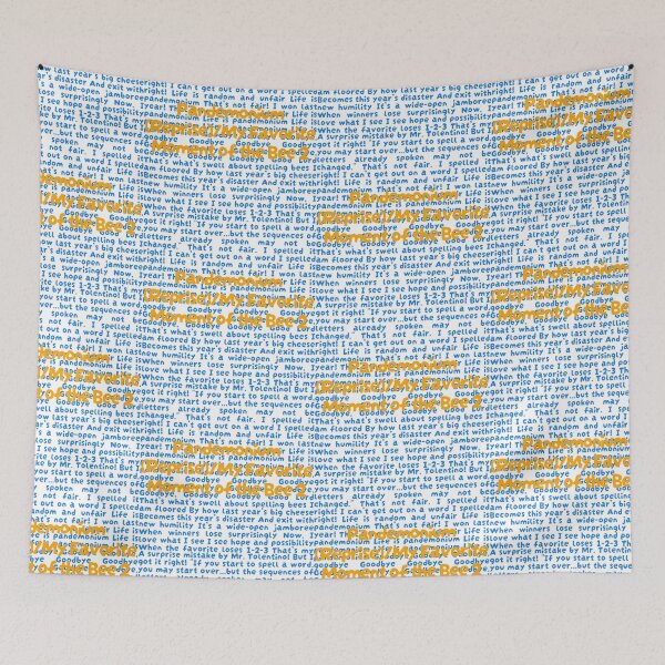 Item preview, 25th annual putnam county spelling bee Lyrics designed and sold by broadwaygirl142.