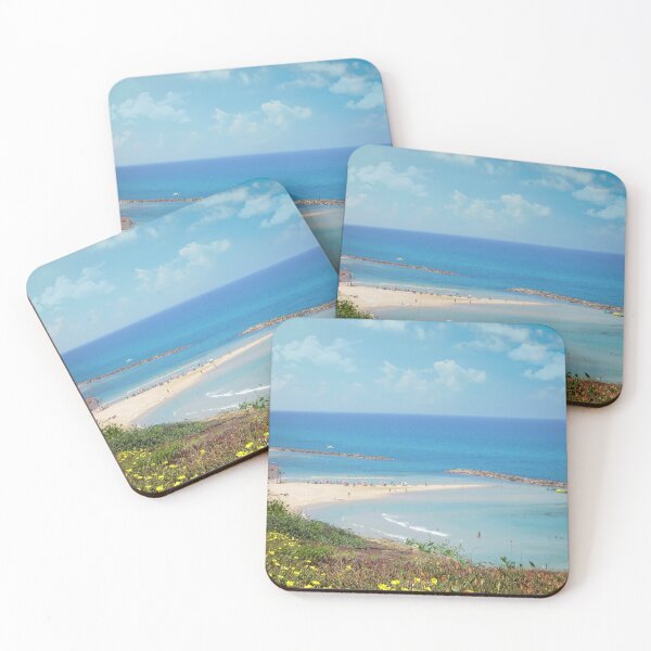 Item preview, Israel, Netanya. Mediterranean Sea Beach. designed and sold by UltraQuirky.