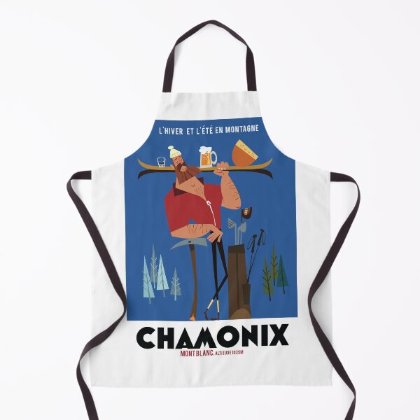 Item preview, Chamonix Mont Blanc poster designed and sold by Gary Godel.