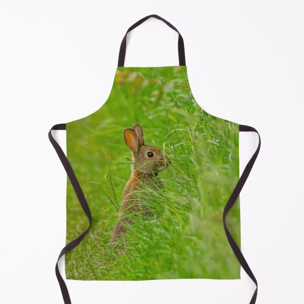 Item preview, Cute Young Rabbit hiding in the grass designed and sold by Dalyndigital Photography.