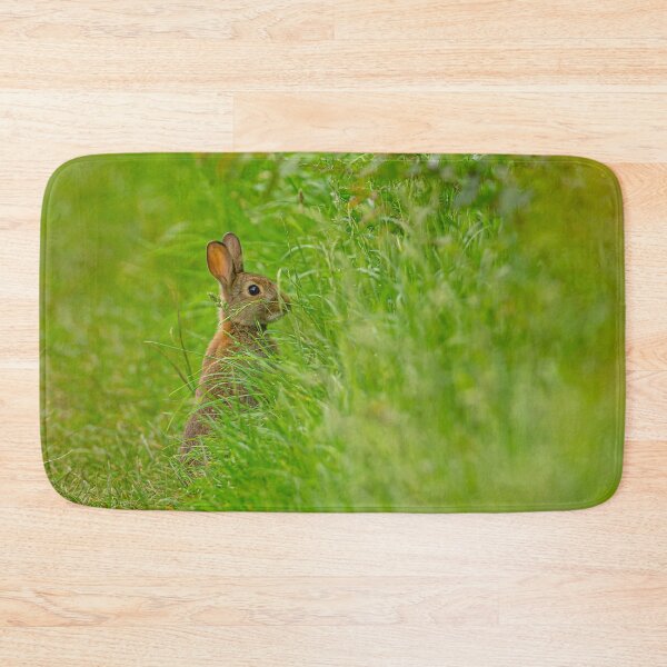 Item preview, Cute Young Rabbit hiding in the grass designed and sold by Dalyndigital Photography.