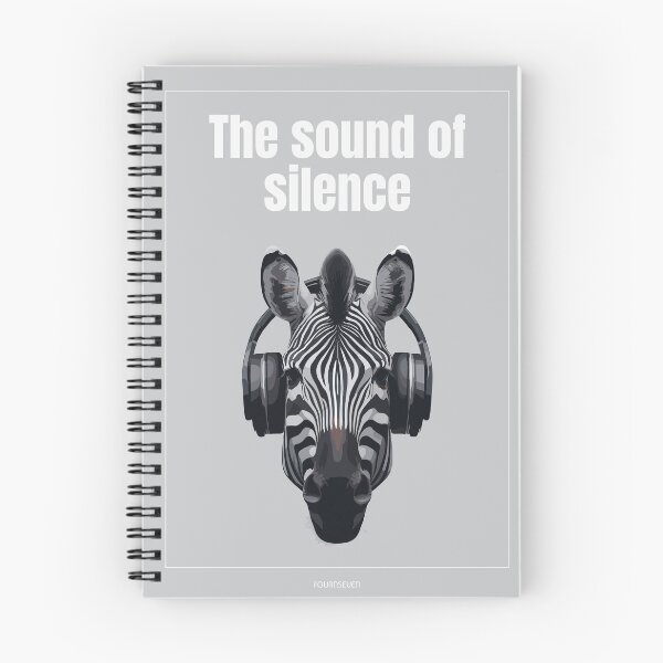 Item preview, "The sound of silence" graphic poster. designed and sold by fournseven.com.
