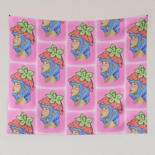 Item preview, Strawberry  girl  designed and sold by mmar70167.