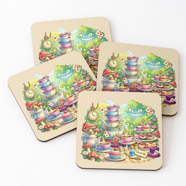 Item preview, Mad Tea Party - Whimsical Wonderland designed and sold by Myra365Art.