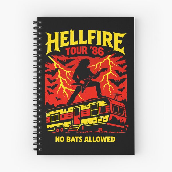 Item preview, 1986 Hellfire Heavy Metal Tour Poster designed and sold by agearb.