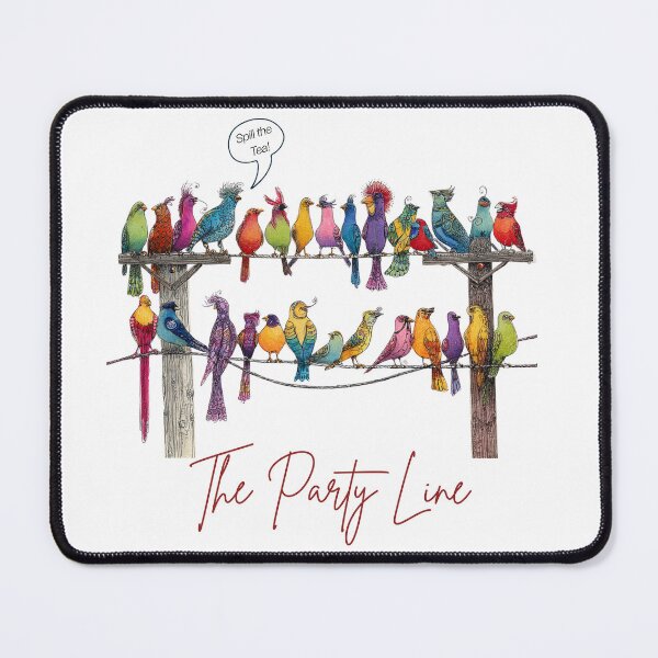 Item preview, Party Line - Spill the Tea designed and sold by ALifeSavored.