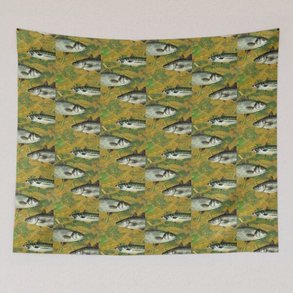 Item preview, Sea Fish On Textured Surface designed and sold by mictomart.