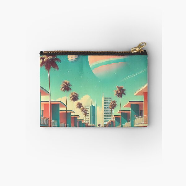 Item preview, Retro Atomic Futuristic Space Age New Florida Apartments designed and sold by Lee Hiller Designs.