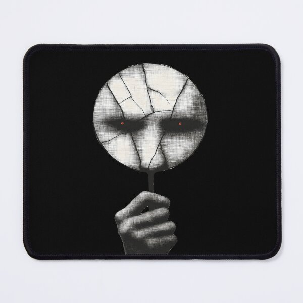 Item preview, Creepy Cracked Mirror Dark Gothic Horror Reflection designed and sold by Shoot-The-Moon.