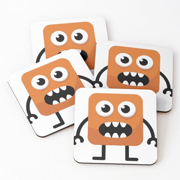 Item preview, a simple orange monster designed and sold by patty-and-john.