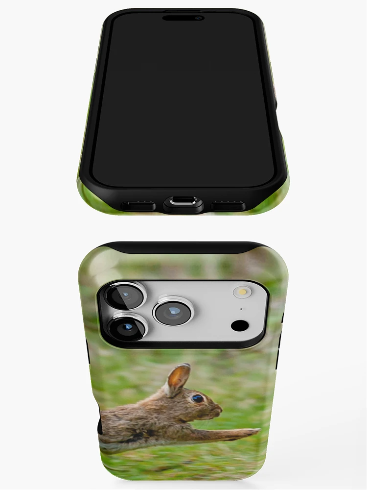 Thumbnail 3 of 4, iPhone Case, Run Rabbit Run designed and sold by Dalyndigital Photography.