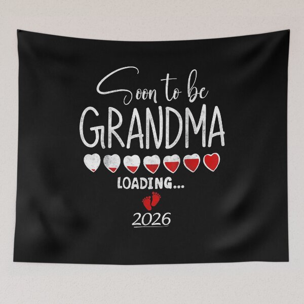 Item preview, Soon to be Grandma 2026 Grandmother Loading Grandma Est 2026 designed and sold by Boutkimaewab.