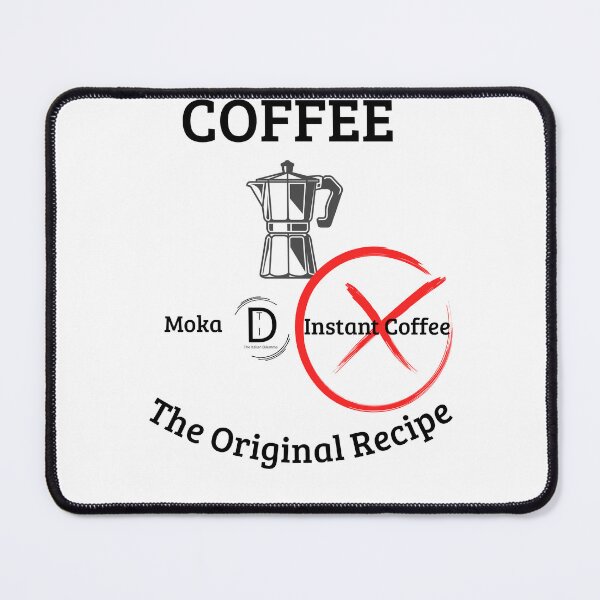 Item preview, Italian Coffee Dilemma- Moka Vs Instant Coffee Graphic designed and sold by TheItaliandilemma.