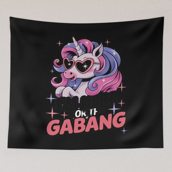 Item preview, I'M HERE FOR THE GANGBANG Inappropriate Humor Joke  designed and sold by joyouartArt.