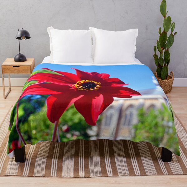 Item preview, Red Dahila Summer Flowering Plant designed and sold by AndyEvansPhotos.