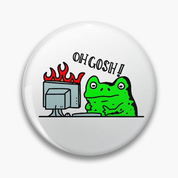 Item preview, Tech Support Frog - Everything is Fine designed and sold by JBartworks.