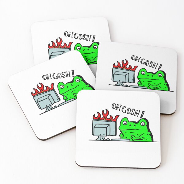 Item preview, Tech Support Frog - Everything is Fine designed and sold by JBartworks.