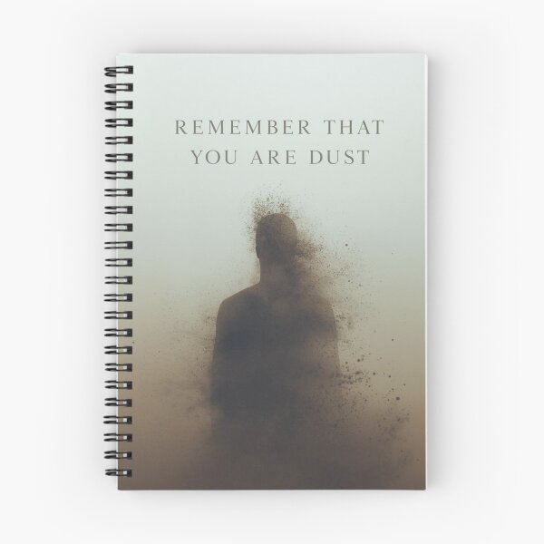 Item preview, Remember That You Are Dust-catholic quote, christian reminder, bible verse designed and sold by ChameraDesign.