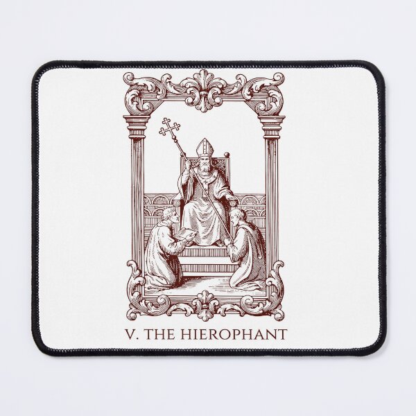 Item preview, The Hierophant - Tarot Card designed and sold by AestheticsTime.
