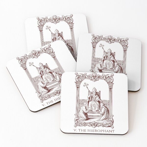Item preview, The Hierophant - Tarot Card designed and sold by AestheticsTime.