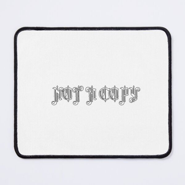 Item preview, Not a Copy Inspirational Quote designed and sold by GiraffeandStuff.