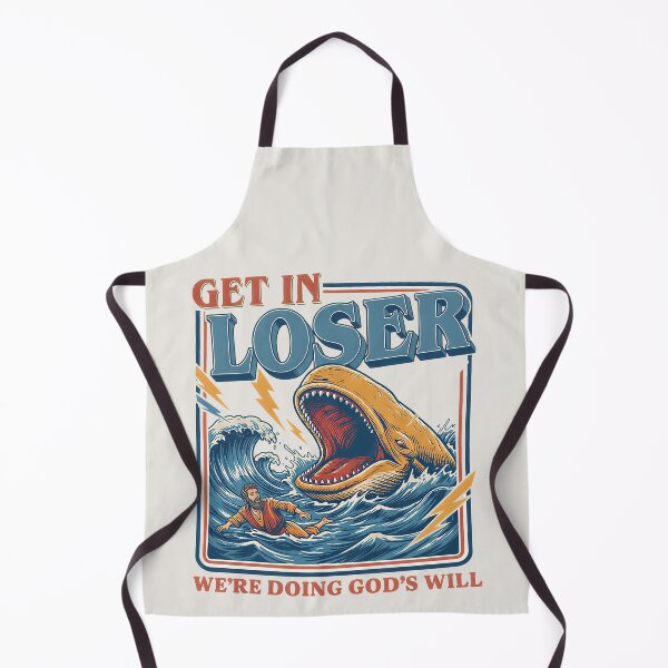 Item preview, Get In Loser Were Doing Gods Will Classic T-Shirt – Funny Jonah And The Whale Design designed and sold by Rhastasnixon.