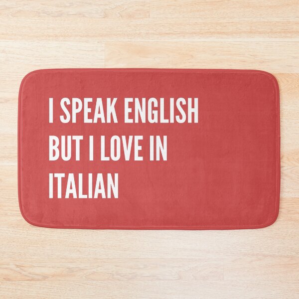 Item preview, I Love in Italian Funny Gifts Italian Quote designed and sold by Sarenay.