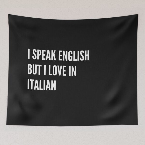 Item preview, I Love in Italian Funny Gifts Italian Quote designed and sold by Sarenay.