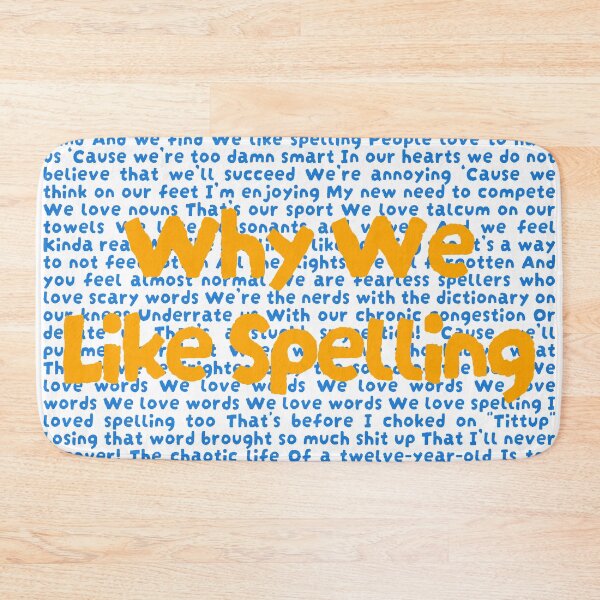 Item preview, 25th annual putnam county spelling bee Lyrics designed and sold by broadwaygirl142.