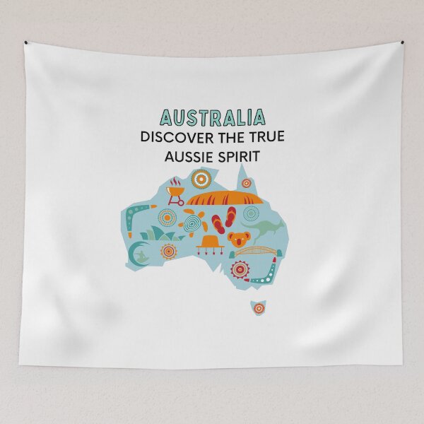 Item preview, Discover the True Aussie Spirit designed and sold by Aminesnip.