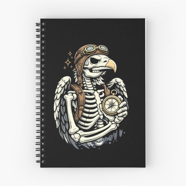 Item preview, Majestic Eagle Skeleton Explorer – Vintage Adventure Aesthetic Art designed and sold by ColorSplash123.