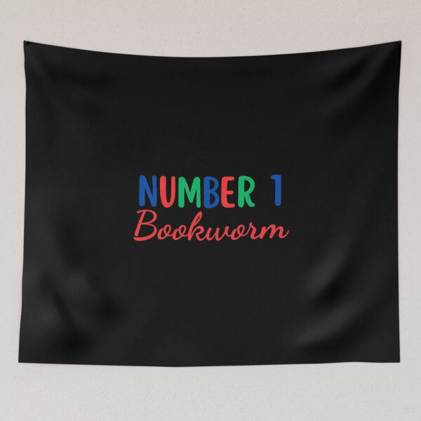 Item preview, Number 1 Bookworm (C) designed and sold by DixieGirlStudio.