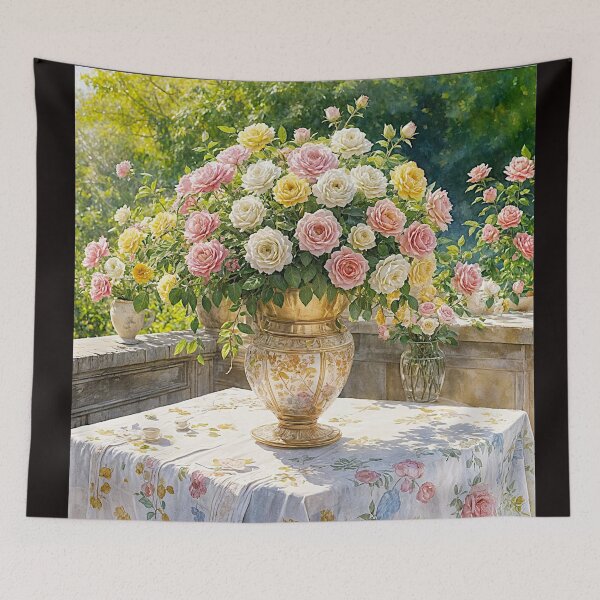 Item preview, Maman Cochet Tea Roses #10 designed and sold by Helios Be. Lavsh.