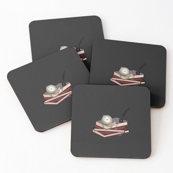 Item preview, Dark Academia Vintage Pocket Watch and Antique Books Aesthetic designed and sold by Akira Design Store.