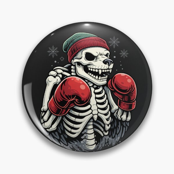 Item preview, Winter Bear Skeleton Boxer – Combat Fitness Aesthetic Art designed and sold by ColorSplash123.